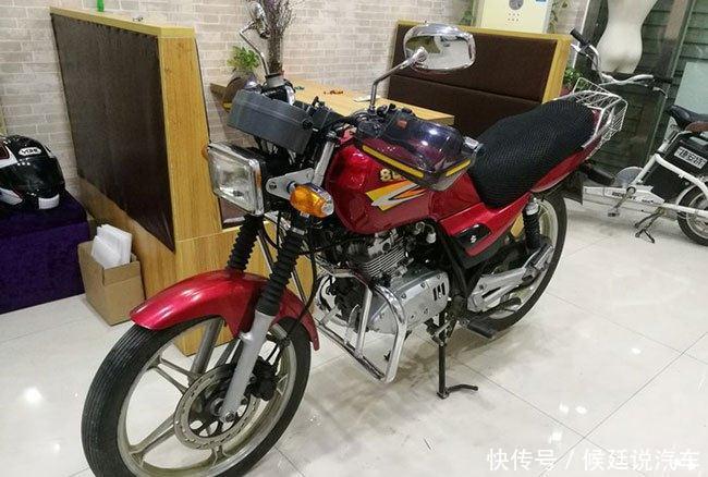 豪爵铃木钻豹125,5800提车,车主提速一般,震动