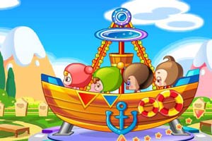 快乐海盗船,快乐海盗船小游戏,360小游戏-360