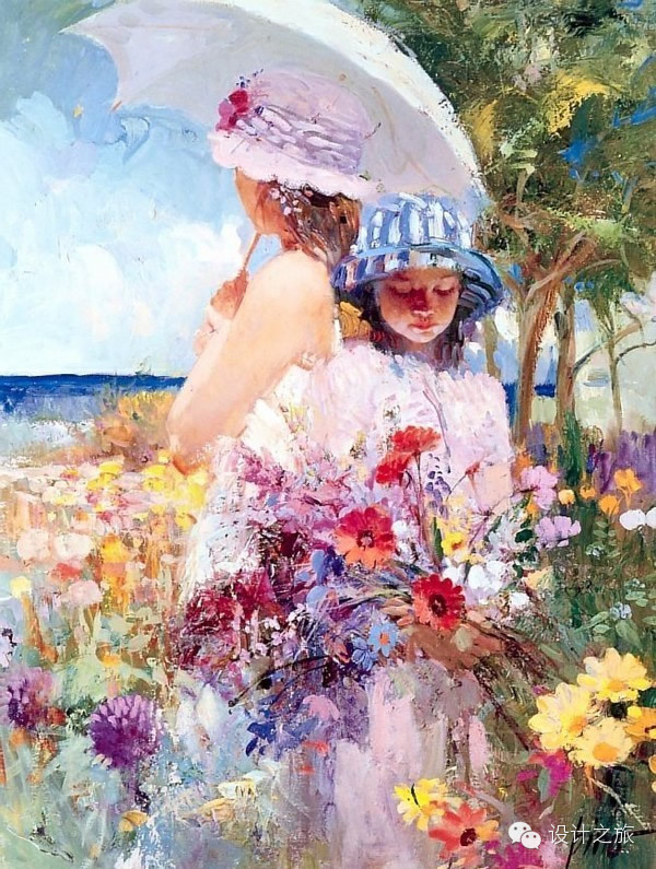 意大利畫家Pino Daeni油画作品 - 及时渔、及时语 - 及时渔的空间 意大利畫家Pino Daeni油画作品 - 及时渔、及时语 - 及时渔的空间