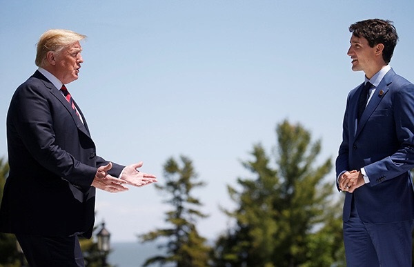G7峰会:特朗普怼东道主\"两面派\" 拒签联合公报