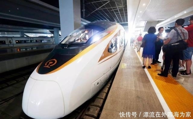 运营时速350的高铁图