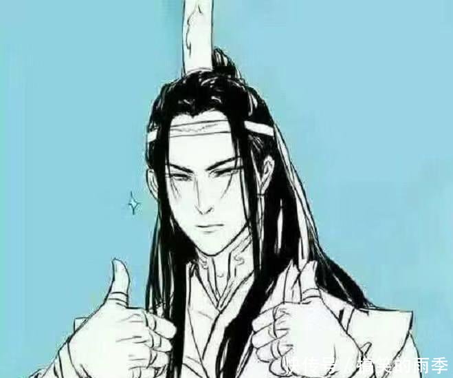 魔道众人:魔道祖师表情,凝视夷陵老祖的来自幸灾乐祸表情包图片