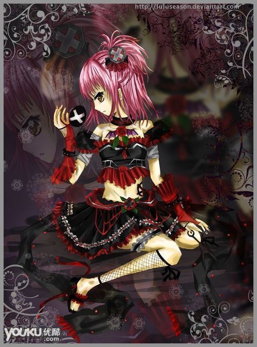 求红发红眼和紫发<em>紫眼</em>的动漫<em>少女</em>。速求。_3