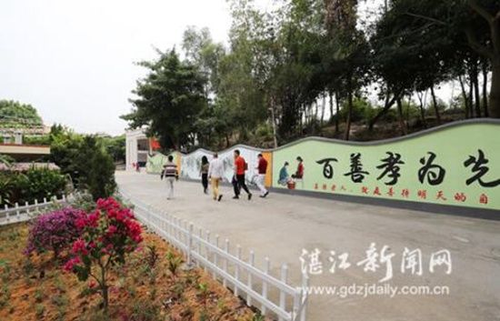 人居环境整治描画吴川垌儿村"高颜值"