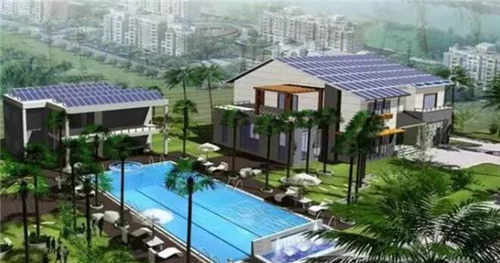 屋顶光伏电站图片(乐山市屋顶光伏电站案例屋顶光伏电站设计要点) 钢结构网架施工 第4张 屋顶光伏电站图片(乐山市屋顶光伏电站案例屋顶光伏电站设计要点) 钢结构网架施工 第4张