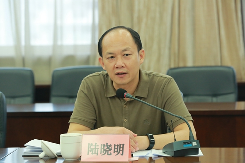 广西交通运输厅厅长陈鸿起会见防城港市委书记李延强一行