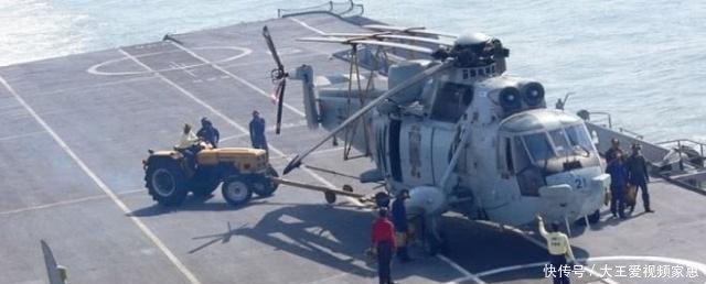 中国航母上一辆小车价值千万,印度用不起,用拖