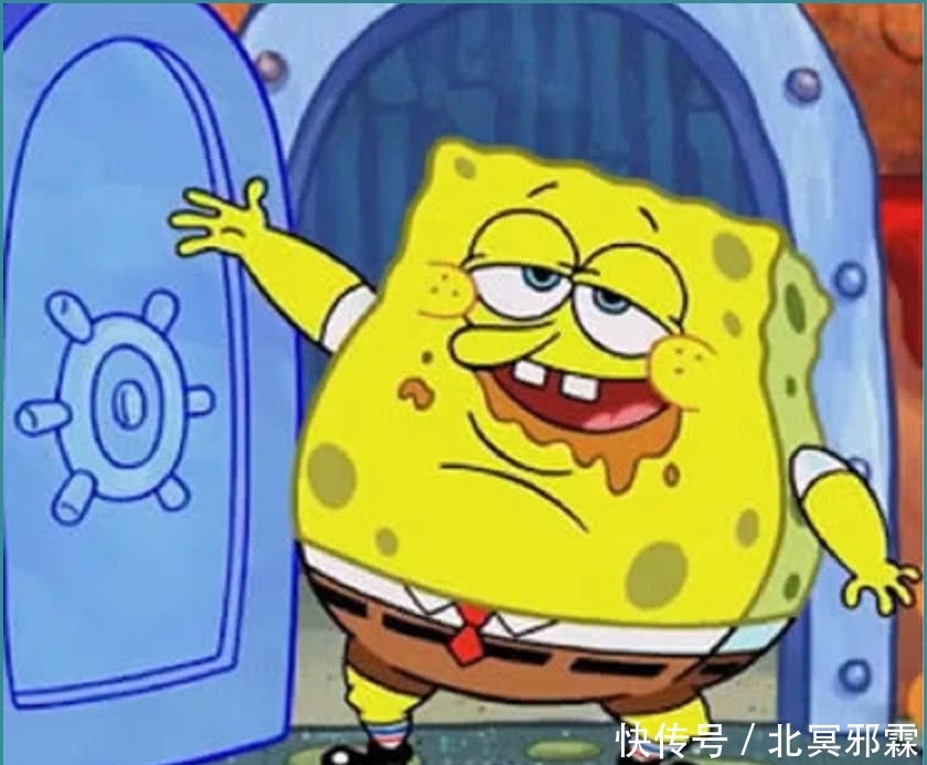 当海绵宝宝角色变胖时,海绵宝宝变身油腻肥宅,而章鱼哥却最惨! 日博