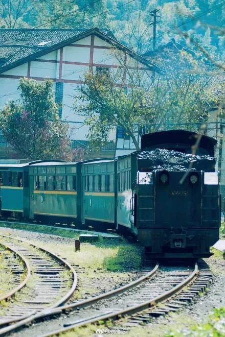 嘉阳蒸汽小火车,坐上去就开往春天