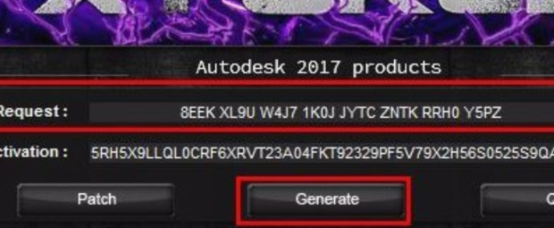 Auto cad2017版中文版安装注册机序列号激活