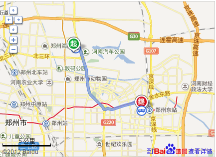 郑州中牟商都路广惠街交叉口到郑州东站坐哪个