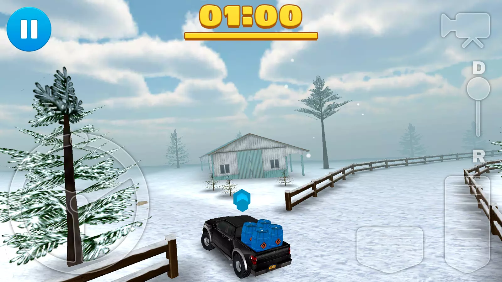 4x4 Off-Road Winter Game截图6