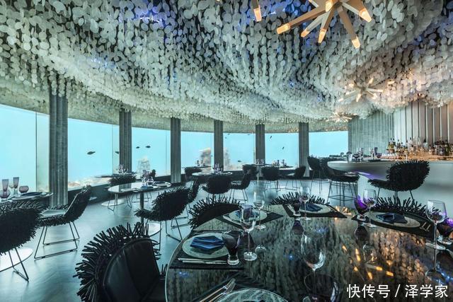 世界上10家风景和味道独特的水下餐厅，中国一处上榜