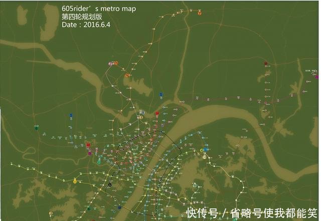 成都重庆上海郑州武汉等多个城市的地铁远景规