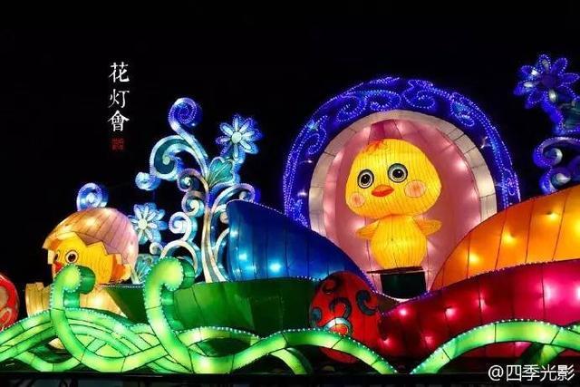 元宵节去广州越秀公园看看花灯 那人都在灯火阑珊处