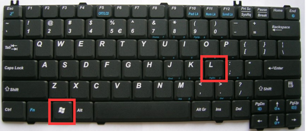 如何用电脑键盘立刻进入屏幕保护状态?