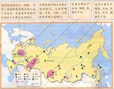 俄罗斯工业分布特点及原因_360问答