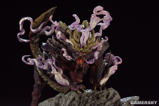 《怪物猎人:崛起》怨虎龙雕像手办上架游民商城 鬼火