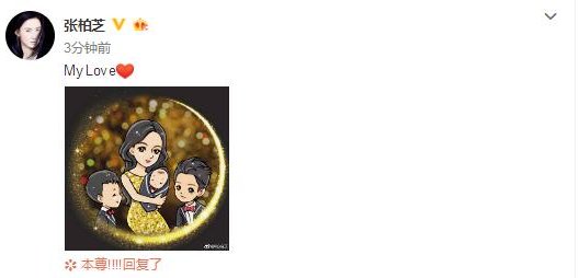 38岁张柏芝微博承认三胎产子,取名小王子,网友