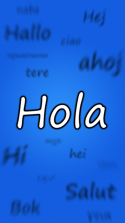 Traductor HOLA截图1