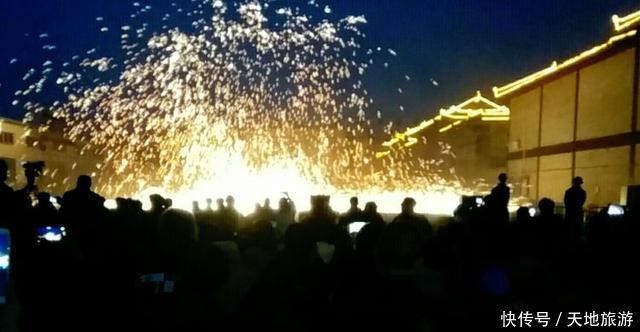 2018年洛阳春节,铁花为你开