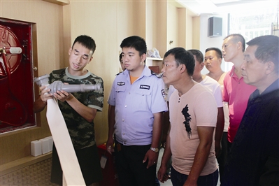 模拟应急演练 打造平安景区