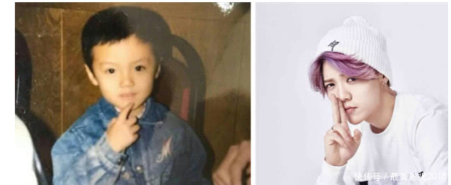 明星童年都长这个样子?小杨幂颜值逆天,鹿晗关