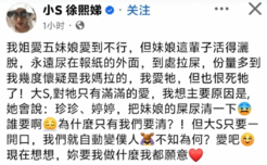 泪目破防!小S深情追忆离世大S:致我永远离去的姐姐