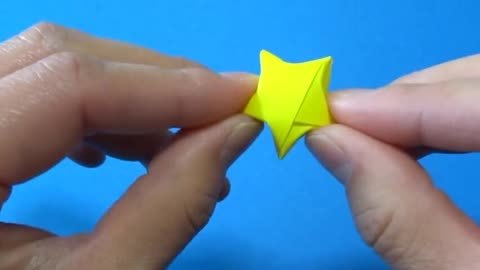 折纸立体五角星