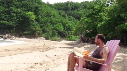 听说智商高的懒人不用动手就能喝椰汁 26