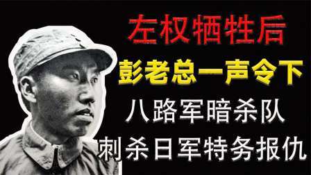 趣谈古今事 彭老总下令为他报仇，八路军暗杀队秘密刺杀日本特务小分队