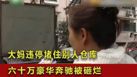 品人生百味第二季 大妈违停堵住别人仓库，六十万豪华奔驰被砸烂，大妈，赔我钱！