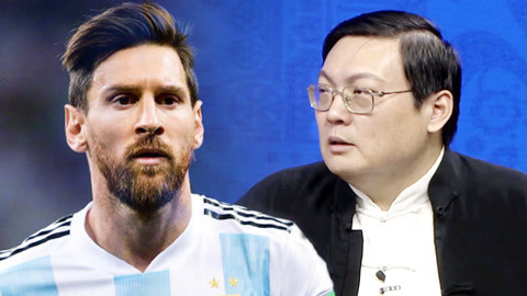 2018世界杯体育评书 老梁分析超级球星的压力 直言梅西本场争胜欲望不强