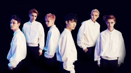韩伴FUN 2018 2月 某节目播EXO特辑 马赛克韩国成员的脸