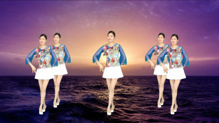 广场舞《红尘雨》简单优美32步 歌曲真好听！