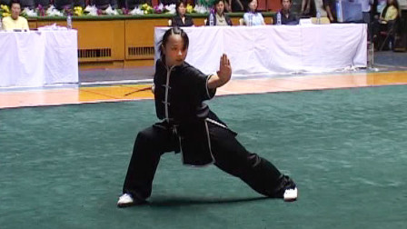 尘封赛事 2005年全国武术套路冠军赛传统项目比赛 女子器械 039 女子朴刀 陆亚萍（江西）