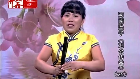 河南坠子 坠子《刘公传奇》胡银花