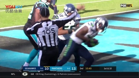 【NFL第12周比赛集锦】海鹰30-27黑豹