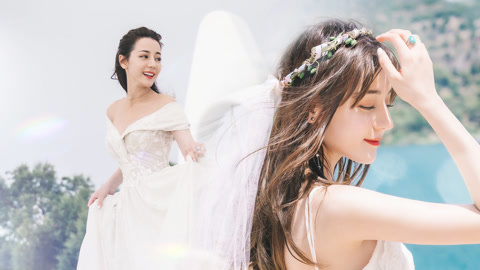 综艺挖绝机 迪丽热巴宝藏综艺：希腊出海寻爱情石 圣托里尼披婚纱圆梦