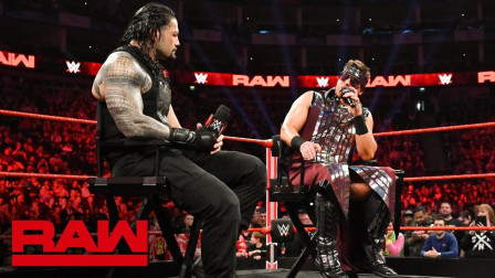 WWE RAW 2019 【RAW 05/13】米兹和罗门伦斯惺惺相惜