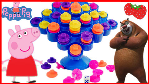 小猪佩奇熊出没托普塔比赛