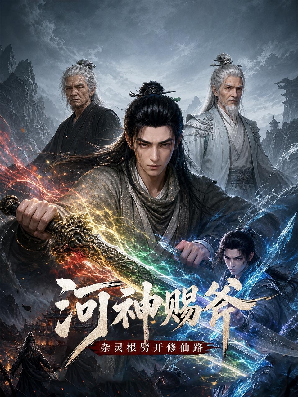 河神赐斧，杂灵根劈开修仙路