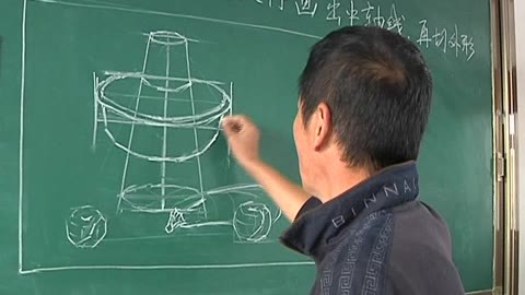 城市直通车 最有才门卫大爷受聘为美术老师