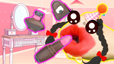 美妆造型巧克力礼盒