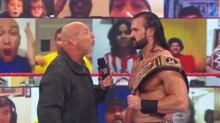 WWE RAW1441期回放：德鲁卫冕腰带遭战神高柏复出约战