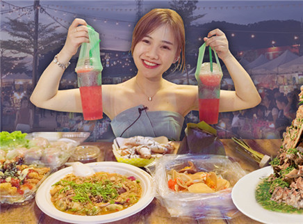 密子君 扫荡小清新泰国夜市美食