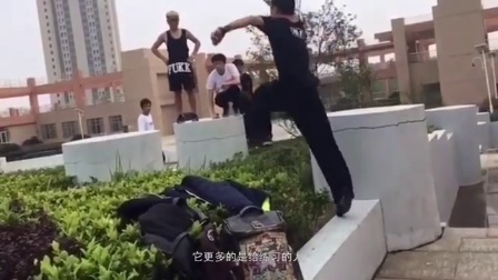 极限跑酷的男孩