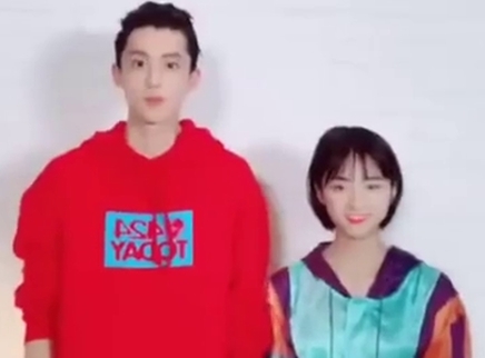 娱乐新鲜爆 沈月王鹤棣巨萌身高差