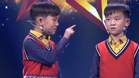 小小演说家第1季 早熟00后现场嘶吼泪奔 双胞胎“合体”演说!