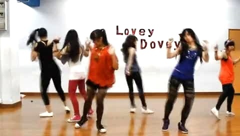 翻唱集锦 Lovey Dovey (Dance Cover) 舞蹈模仿-T-ara (Tara，Tiara)模仿翻唱